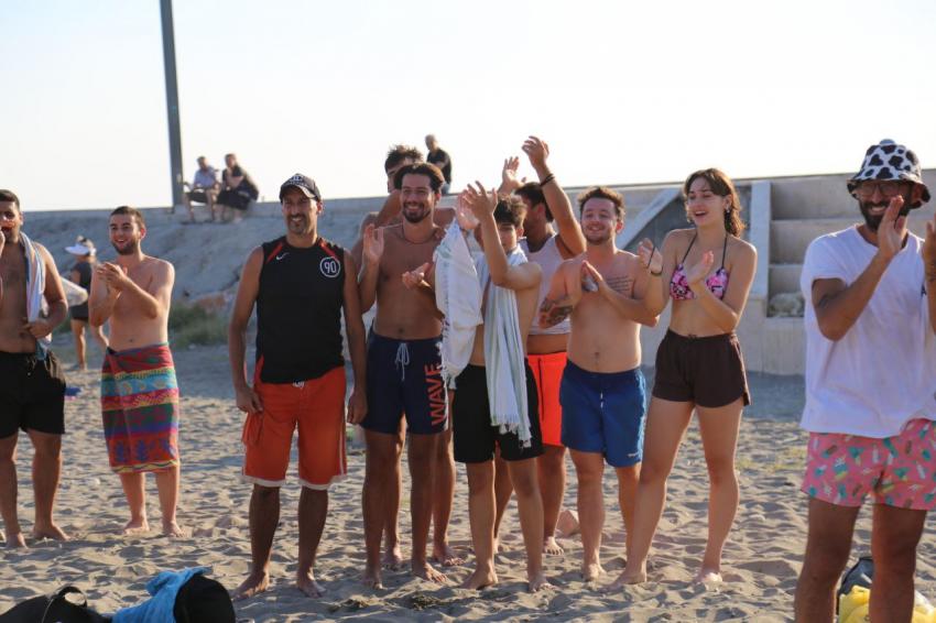 EDREMIT SAHILLERI PLAJ VOLEYBOLU İLE RENKLENDI